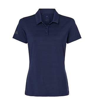 Ladies Textured Stripe Polo