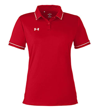 1376905 - Ladies' Tipped Teams Performance Polo