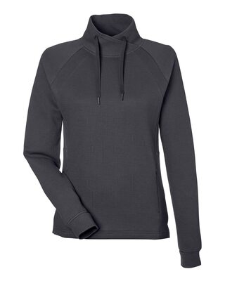 169D3 - Ladies' Rhythm Waffle Cross-Neck Pullover
