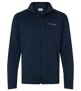 Essential Hike Grid Fleece Full-Zip