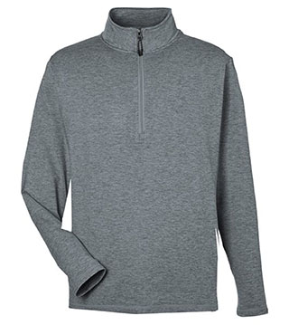 Fairway Marbled Jersey Quarter-Zip Pullover