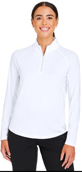 625902 - Ladies' You-V Quarter-Zip