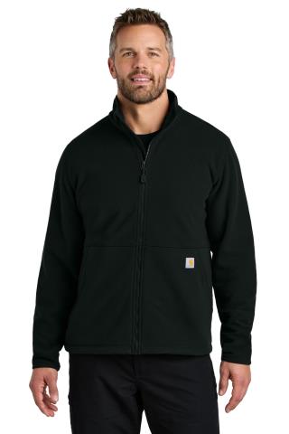 Textured Full-Zip Fleece Jacket