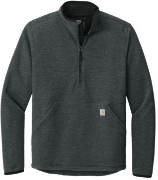 CT106417 - Textured 1/2-Zip Fleece Jacket