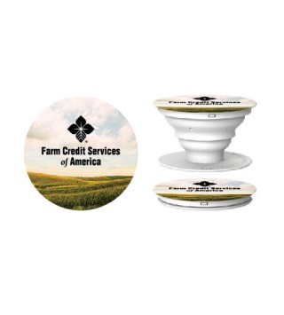 FC1-013 - Farm Credit PopSockets PopGrip - White