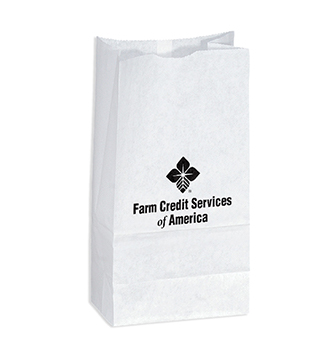 FC1-026 - Farm Credit Popcorn Bag - White (25/Pkg.)