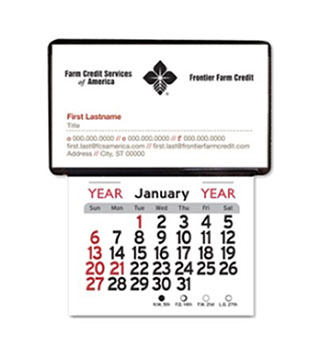 FC1-029 - 2023 Adhesive Business Card Holder w/Calendar