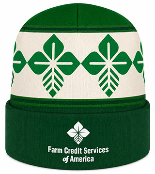 FC1-111 - Elite Knit Beanie with Cuff - Farm Credit