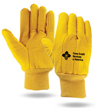 FC1-118 - Farm Credit Yellow Chore Gloves - Extra Large