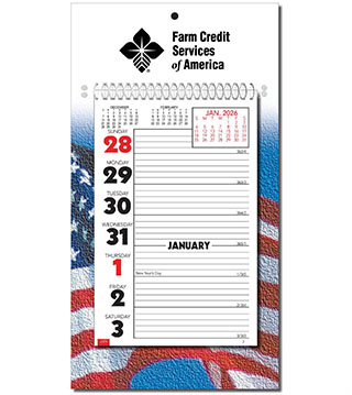 FC1-AW1-P - Almanac Patriotic Weekly Memo