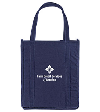 BLK-ICO-260 - Non-Woven Grocery Tote