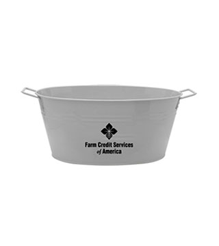 15 Qt Galvanized Metal Tub