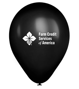 11in USA Crystal Latex Balloon