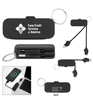 60W Fast Charging Cable Keyring