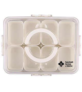 BLK26-HW135CTG - Charcuterie To Go Snack Tray