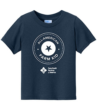 FC1-CAR54I-DTFALL - All American Farm Infant Core Cotton Tee