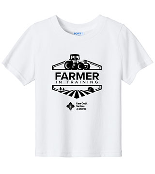 FC1-CAR54I-DTFFRT - Farmer In Training Infant Core Cotton Tee