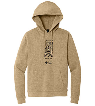 FC1-DT1300-DTFRSR - Raised Rural Fleece Pullover Hoodie