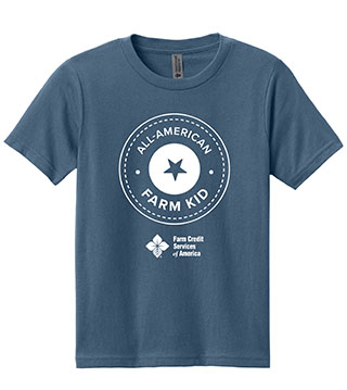 FC1-NL3310-DTFALL - All American Farm Youth Cotton Tee