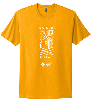 Raised Rural Adult Cotton Tee