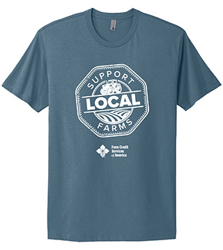 FC1-NL3600-DTFSLF - Support Local Farms Adult Cotton Tee