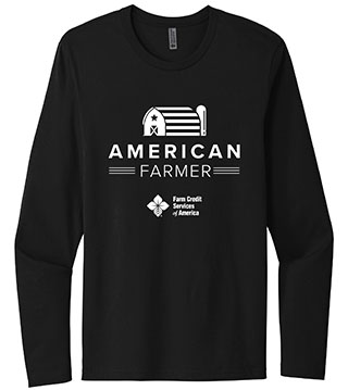 FC1-NL3601-DTFAMF - American Farmer Cotton Long Sleeve Tee
