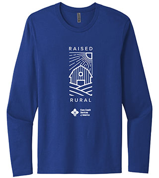 FC1-NL3601-DTFRSR - Raised Rural Cotton Long Sleeve Tee