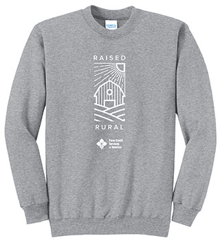 Raised Rural Crewneck Sweatshirt