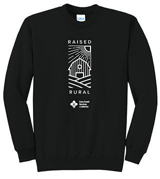 FC1-PC78-DTFRSR - Raised Rural Crewneck Sweatshirt