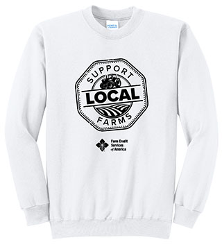 Support Local Farms Crewneck Sweatshirt