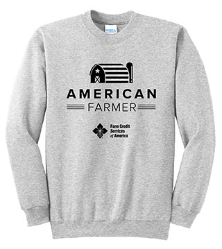 FC1-PC90-DTFAMF - American Farmer Essential Fleece Sweatshirt