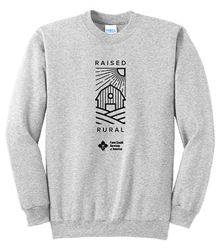 Raised Rural Essential Fleece Sweatshirt