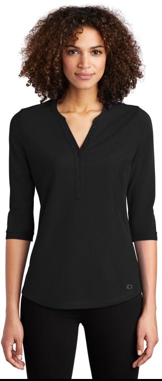 Ladies Jewel Henley