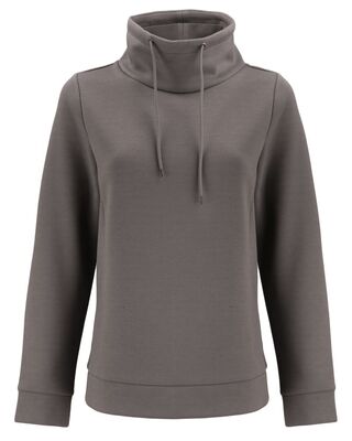 LQK00090 - Ladies' Haven Recycled High Collar Pullover Sweatshirt