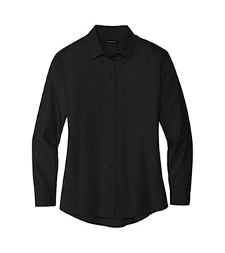 Women's Long Sleeve Stretch Woven Shirt