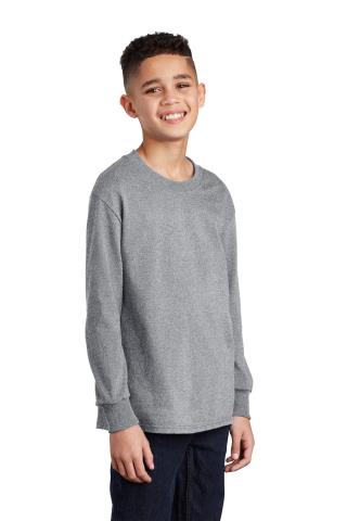 Youth Long Sleeve Core Cotton Tee