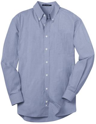 S639 - Plaid Pattern Easy Care Shirt