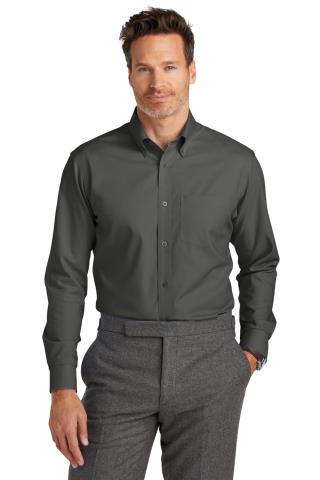 Tall Wrinkle-Free Stretch Nailhead Shirt